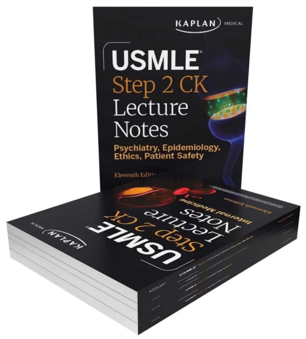 Kaplan USMLE Step 2 CK Lecture Notes, Eleventh Edition: 5-Book Clinical Review (2026-2027)